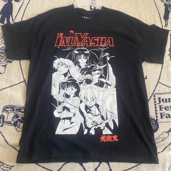 Other - InuYasha Japanese Anime Men's Large T-Shirt New